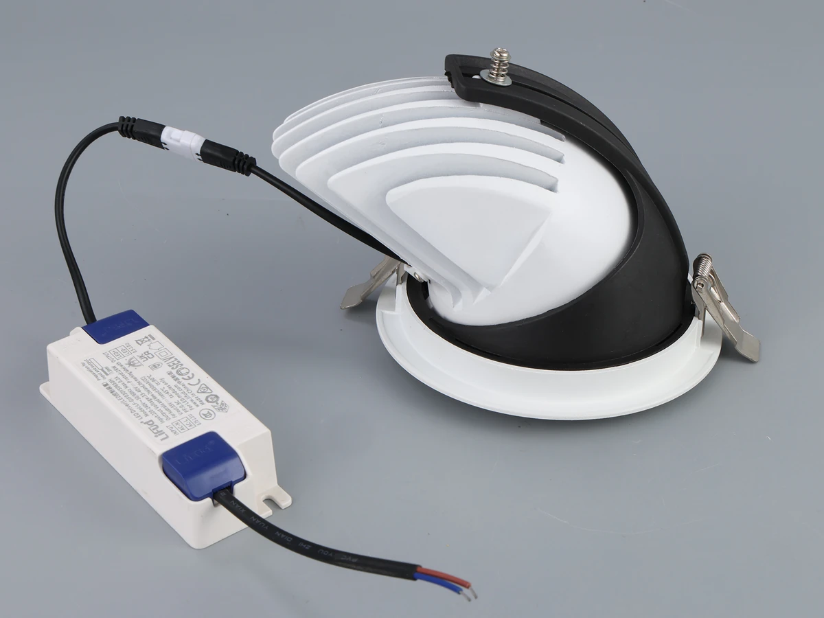 LED Adjustable Gimbal Downlight XBD-001 - KELVANO commercial lighting